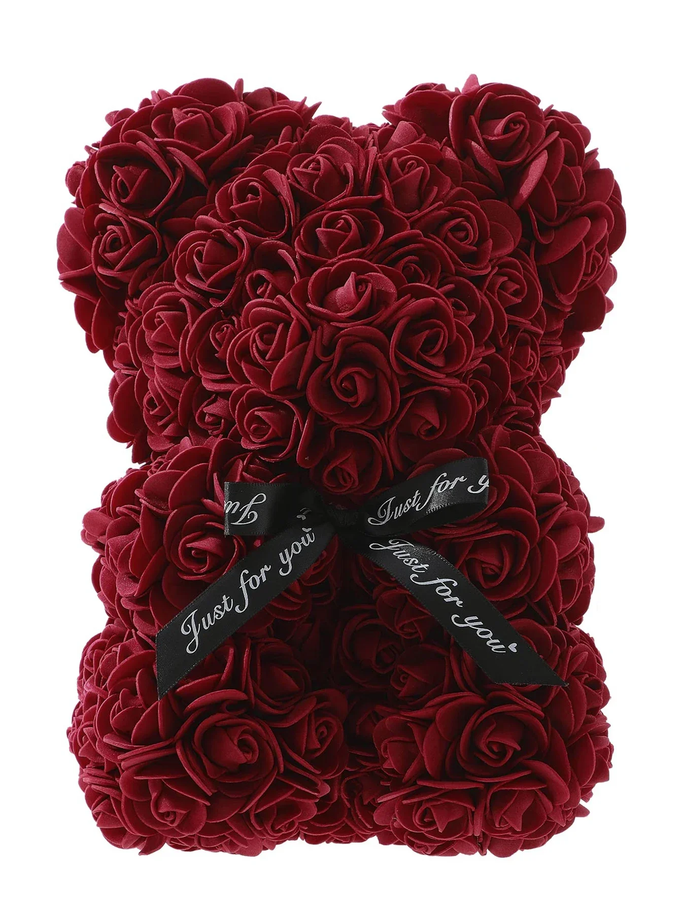 Rose Teddy Bear – Luxury Flower Gift